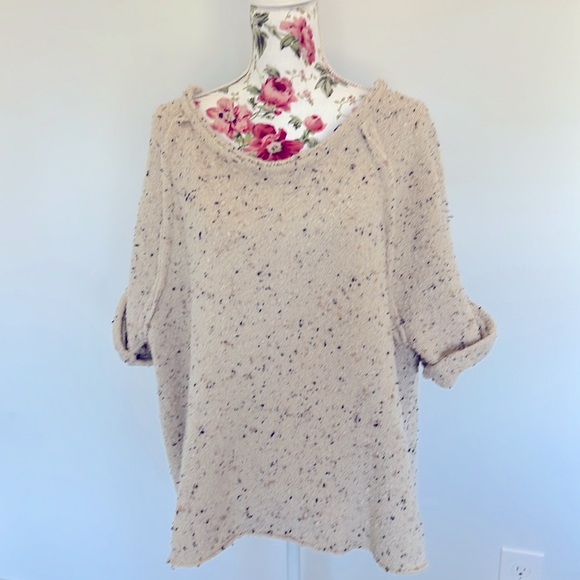 NWOT Free People Tweed Sweater - Picture 7 of 16